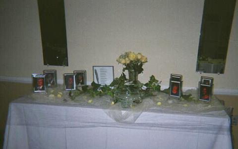 Memorial Table