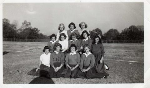 Kirkwood Cheerleaders 1954