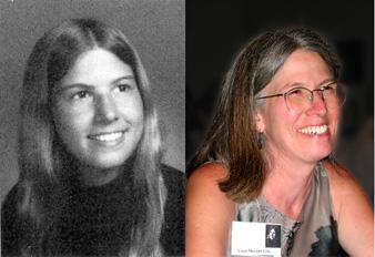 Carol Morgan Gog, then & now