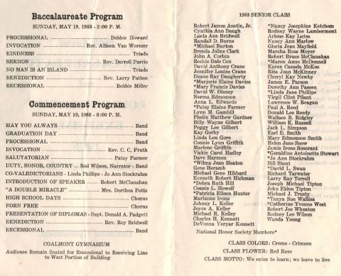 1968 Program