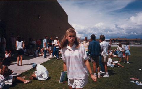 End of school at CVJH 1987 #12