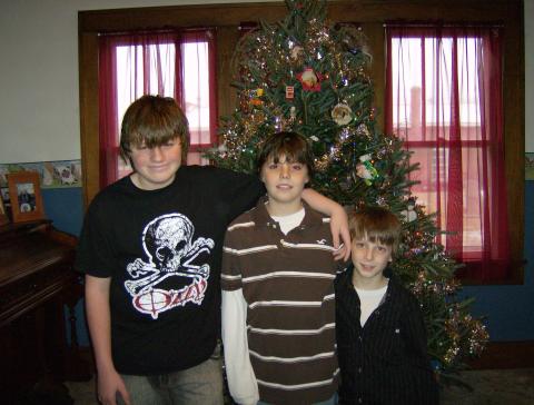 Christmas"06"-My 3 Sons!