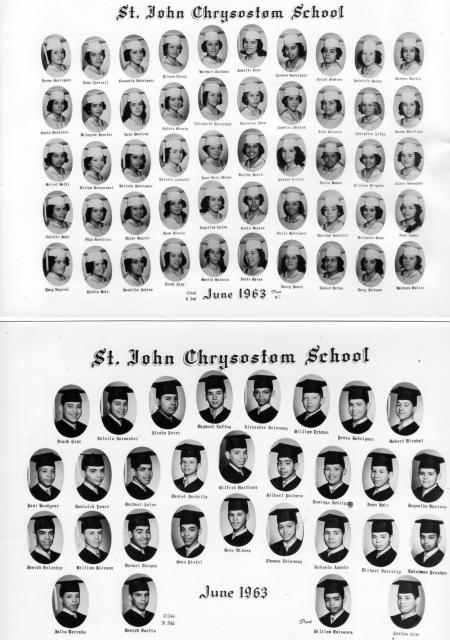 graduation pictures 1963