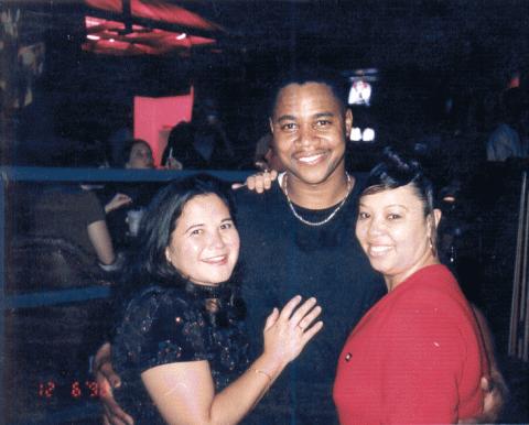 Cuba Gooding Jr at Gametime Club 