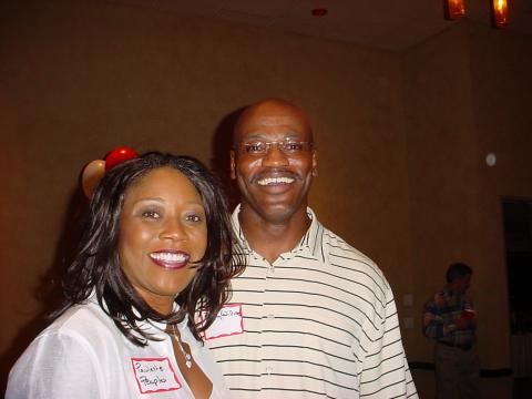 Billy Williams and girlfriend Paulette