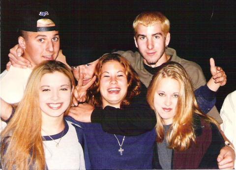 jameson,kenny,lance,me,vivi,christy 1996