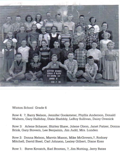 6th_grade 1953-1954