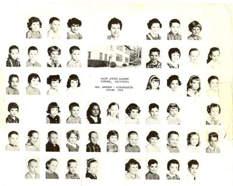 1963 Kindergarten