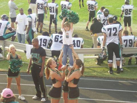 Cheering AT CCU