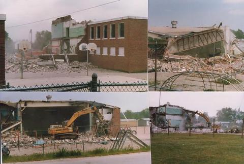 MHS being demolished