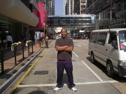 Me in Hong Kong