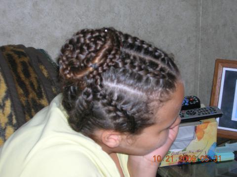 Destinee's hair style that I done