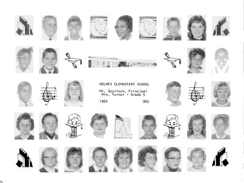 5th Grade Class Photo-1964-1965