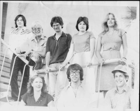 Trumpeteer Senior Staffers 1979