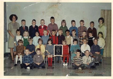 Kindergarten class  65-66