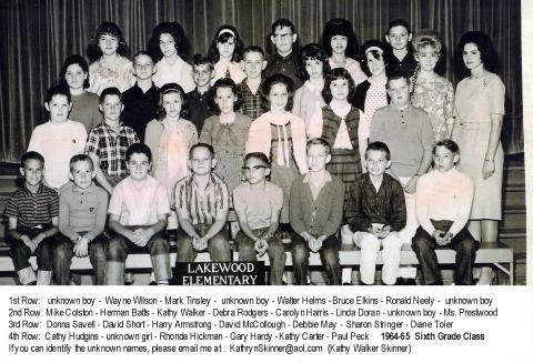 Lakewood 1962 - 1965 Group Pictures