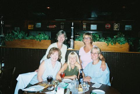 Peg, Lisa, Wendi, Mo, and Mary