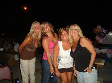night out with friends. Summer '08