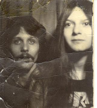 My hubby Mike & Me -  back in the late 70's When we were just dating