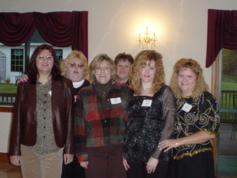 Julie, Sue, Julie O, Cheryl, Brenda and Tracey