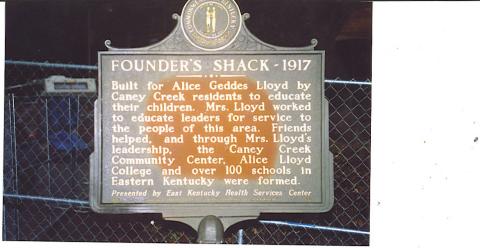 Founders Shack At Alice Lloyd College