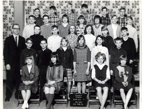 Oliver W. Holmes Elementary School Class of 1967 Reunion - 7th Grade 1966