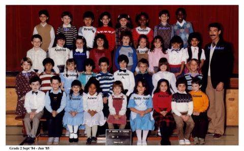 Desiree's Class photo's 1981-1985