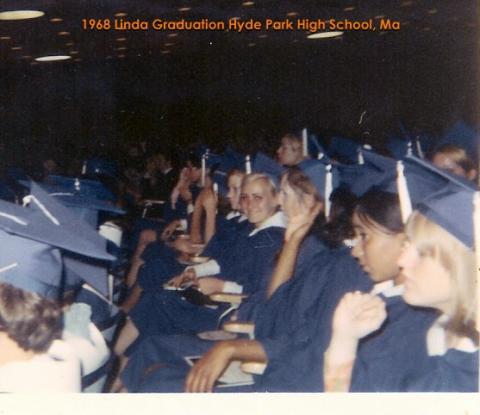 1968 Graduation day Linda High School