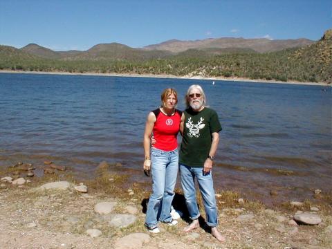 at the lake