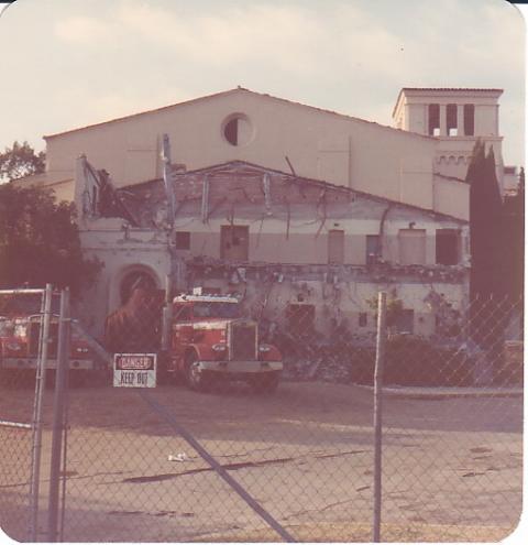 Auditorium Demolition