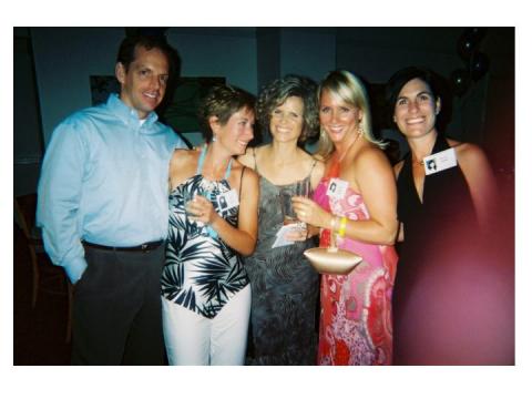 Lara Lott and husband, Cindy Whisler, Stacy Ward, Marina Leight