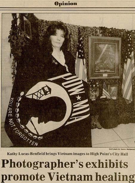 KLB NC News Article Before Trip to Nam 96