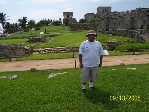 Tuloum Royal city Ruins Playa De Carmen Mexico