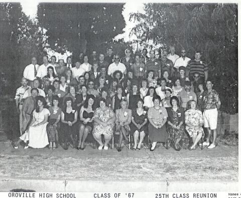 OHS 25th reunion 1967 class