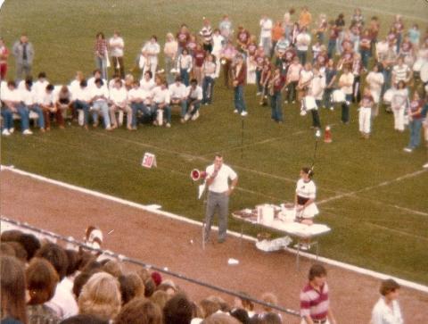 Homecoming Pep Rally 1977