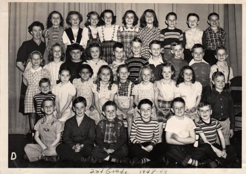 Bryant School 2nd Grade 1948-49