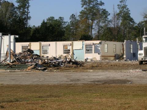 School demolition