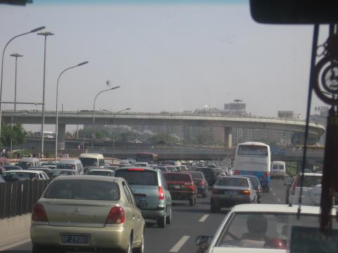 traffic in China