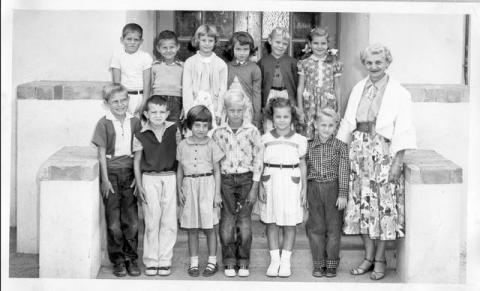 1st Grade Miss Winters 1955-56