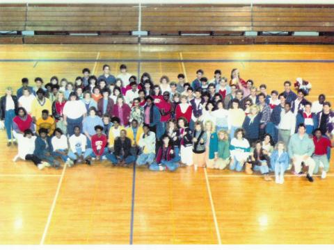 Monroe Area Comprehensiv High School Class of 1988 Reunion - Senior Picture in 1988