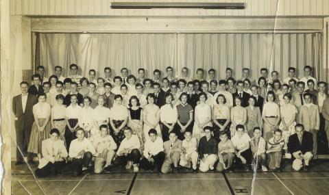 8th Grade Graduation 1955