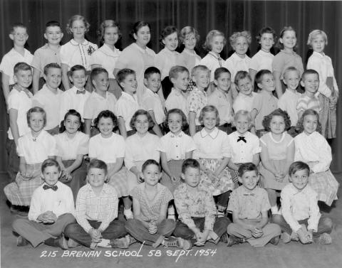 5 Fenger Class of 62 - Brenan Class 5b - Sept 1954