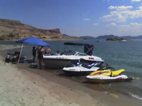 Most of our weekends spent on Lake Mead.