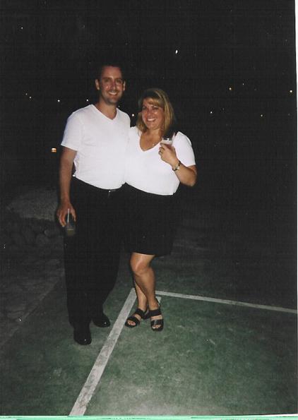 kev & amy in jamaica
