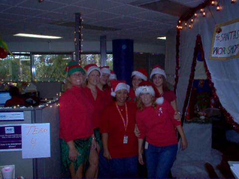 Office Christmas picture