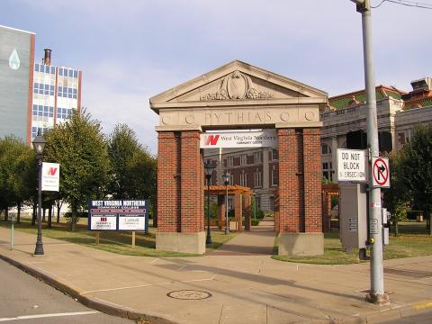 Pythias Building Entrance