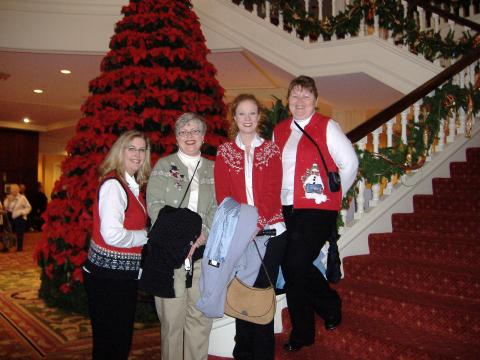 me,  my sisters-in-law and neice