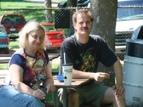 Eric Hutzel and wife Mary Weaver