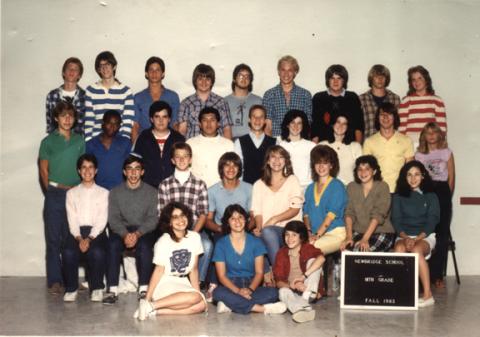 Newbridge grade 11 , 1983