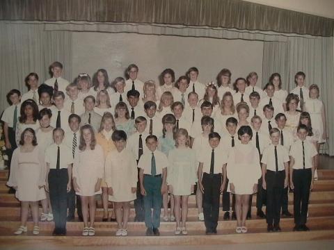 8th grade class of 1970